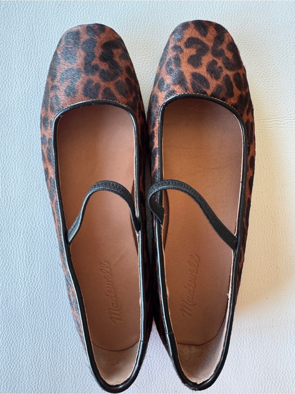 Madewell Animal-Print Ballet Flats